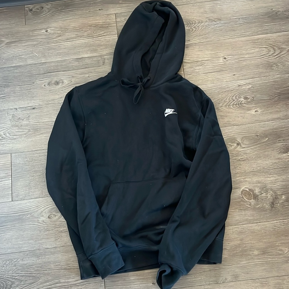 black nike hoodie
